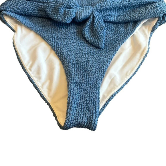 Veronica Beard Azoia Swimsuit Bottom Bathing Suit French Blue Size Medium NWT - Picture 5 of 13